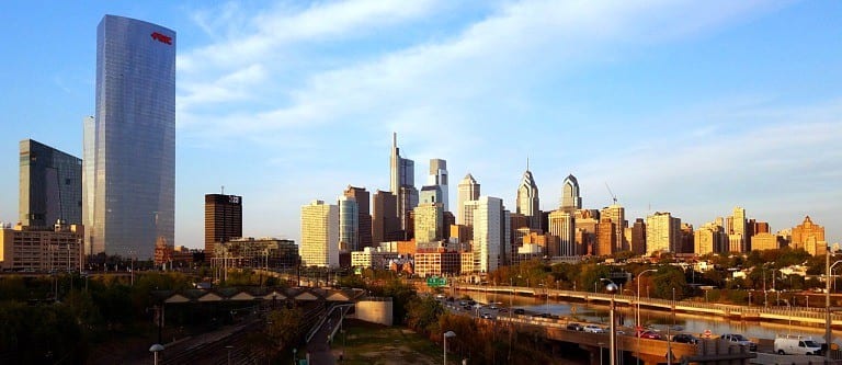 living in philadelphia