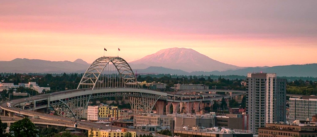 Portland's beautiful skyline is one of the things you need to experience.