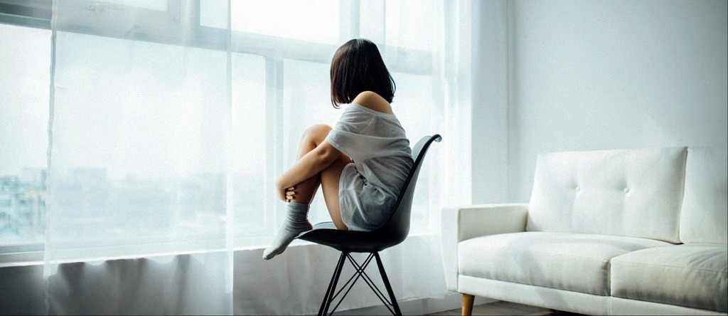 women looking out the window