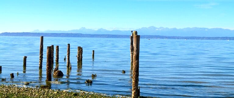 A photo of beautiful Puget Sound.